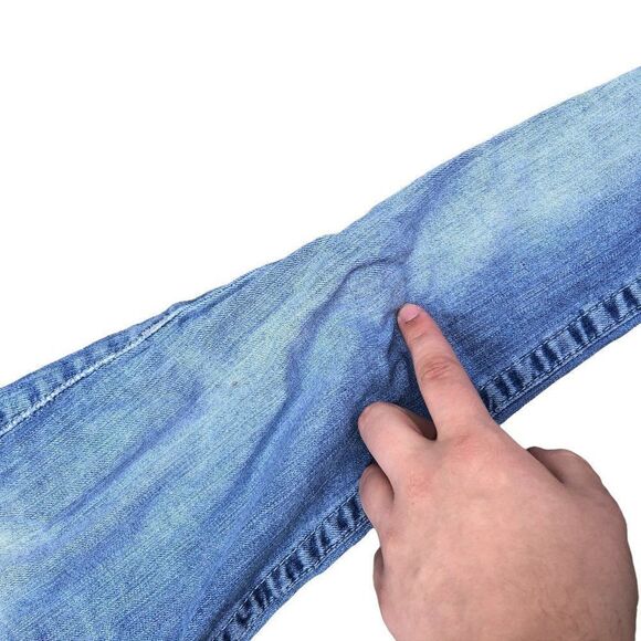 TRUE Religion Jeans Size 25 SKINNY Blue - Picture 5 of 6